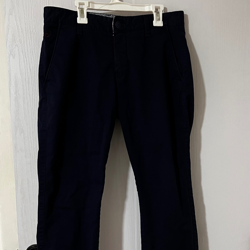 Navy Blue Causal Dress Pants